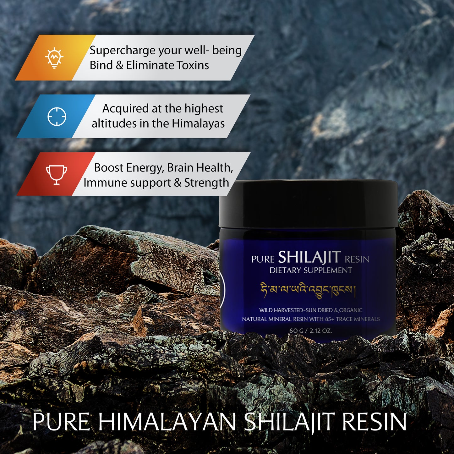 Pure Shilajit Resin